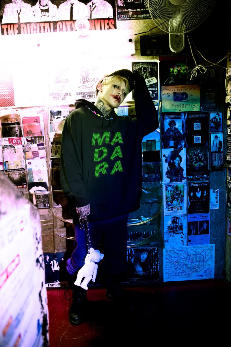 ▲ MADARA EMB HOODIES▲ @milkboyharajuku @kyo_official #madaraningen_milkboy ▶︎▶︎▶︎▶︎▶︎▶︎