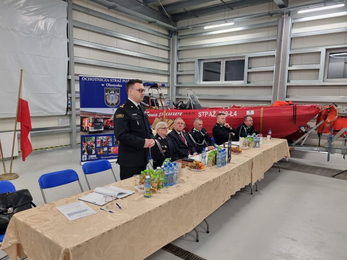 TomOstrowski998's tweet photo. Zebranie sprawozdawcze w OSP Olsztynek. 281 interwencji w 2022 roku, powołanie Młodzieżowej Drużyny Pożarniczej oraz organizacja 125-lecia działalność jednostki jako priorytety na 2023 rok! Gratuluję działalności i życzę sukcesów w nowym roku! https://t.co/KrcaY5iv66