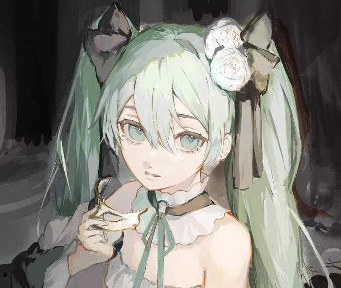 今日は何も無いので少し前に没ったミクさんのせておきます… 