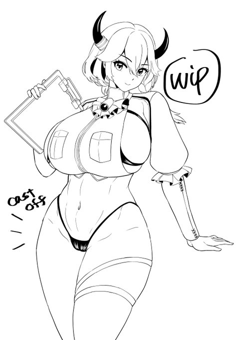 wip

ベルトの傾きで立体感が迷子になるので、とりあえずズボンを外した状態での線画まで

(いちおう細かい課題として「フリーハンドで円や楕円や直線は描かない」というのもあったり) 