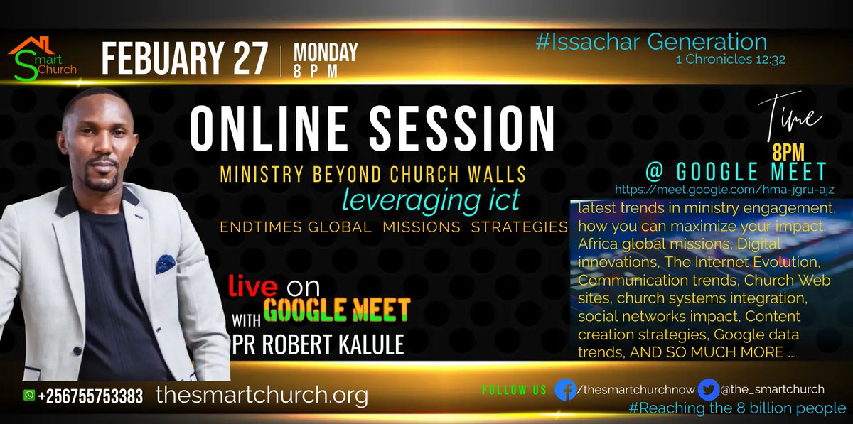 the_SmartChurch's tweet photo. #weareonthemove 
#Ministrybeyondchurchwalls 
#MinistryInThe21stCentury 
#Joinus https://t.co/0KfqTEJ89i