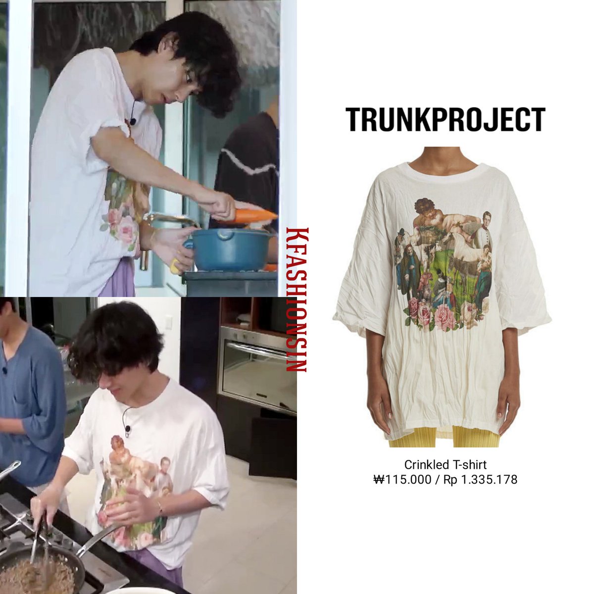 kfashionsin's tweet photo. #KimTaeHyung's Fashion - tvN Variety Show "Jinny's Kitchen" Episode.01
Cr. Nordstrom, Thisisneverthat, Farfetch, Trunk-project.
#v #bts #kimtaehyungfashion #kfashionsin #김태형 #김태형패션 #서진이네 #seojins #jinnyskitchen #neweracap #thisisneverthat #nike #trunkproject https://t.co/aeuUwJslKL
