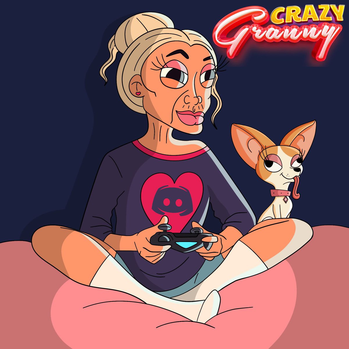 🎮 Join Crazy Granny's community on Discord tonight for an exciting game of Rumble! Compete against fellow players for a chance to win some awesome prizes. Don't miss out on the fun!! 
#CrazyGranny #NFT #Discord #Rumble #Prizes #GameNight #ElrondCommunity