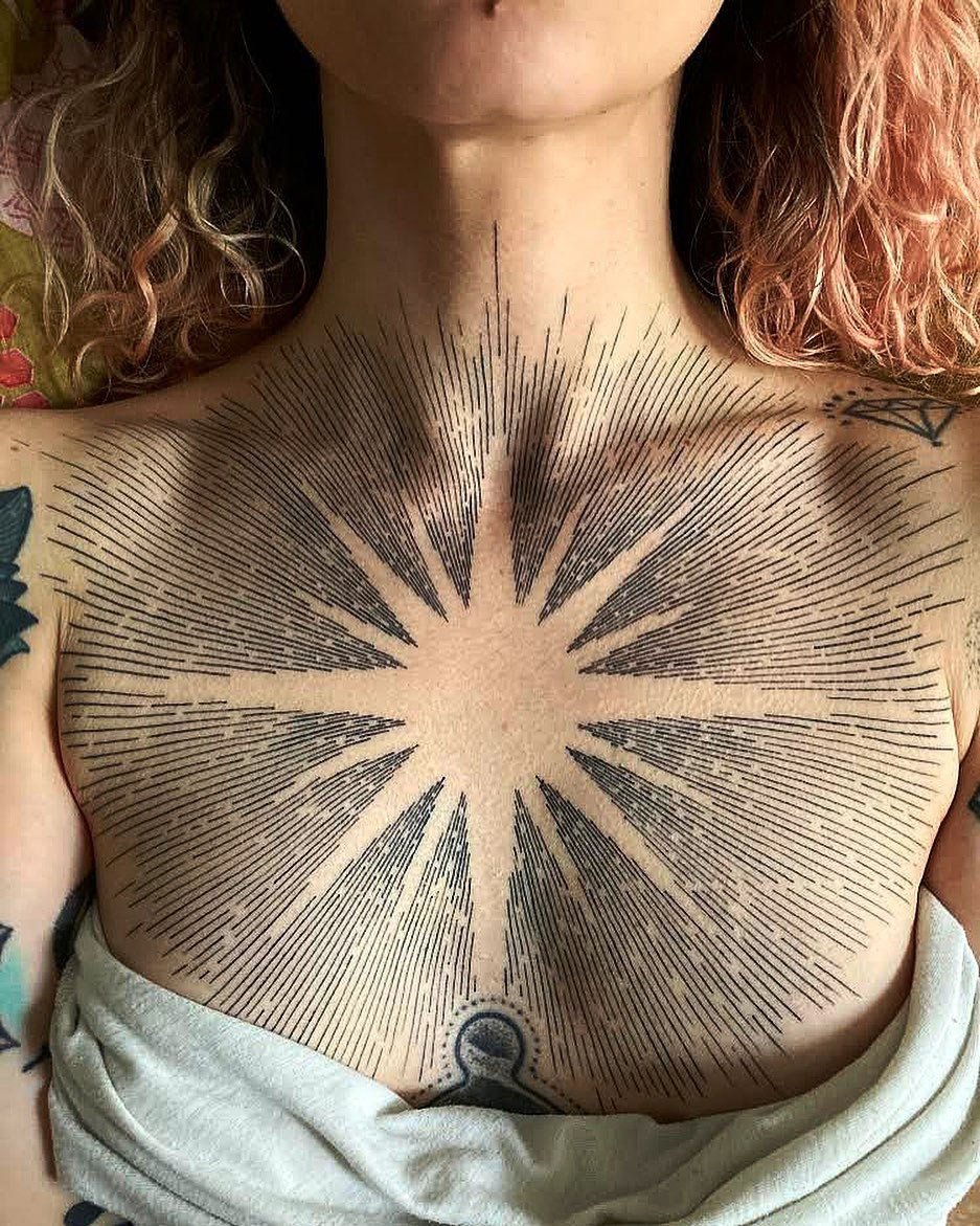 50 Best Chest Tattoos For Women in 2023