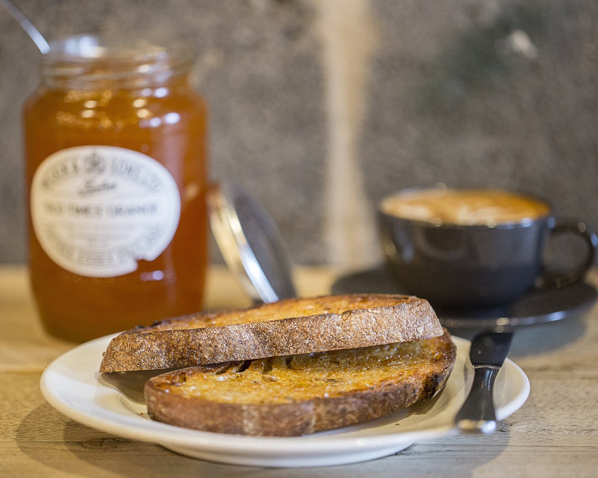 Toast…one of the simplest of breakfasts,crunchy sourdough, our <a href="/ampersanddairy/">Ampersand Dairy</a> cultured butter &amp; maybe some marmalade. Couple that with an award winning coffee from @monsoonestates &amp; you have an incredible breakfast. some days it’s all about the simple things done really well ❤️