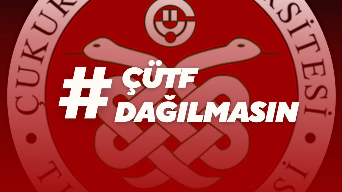 Burası bir ekol, bir disiplin, kendi içinde bir oluşum. Bu bölgenin en köklü oluşumu. Bunu dağıtırsanız sadece biz değil bütün bölge insanına haksızlık edeceksiniz. #ÇÜTFdağılmasın