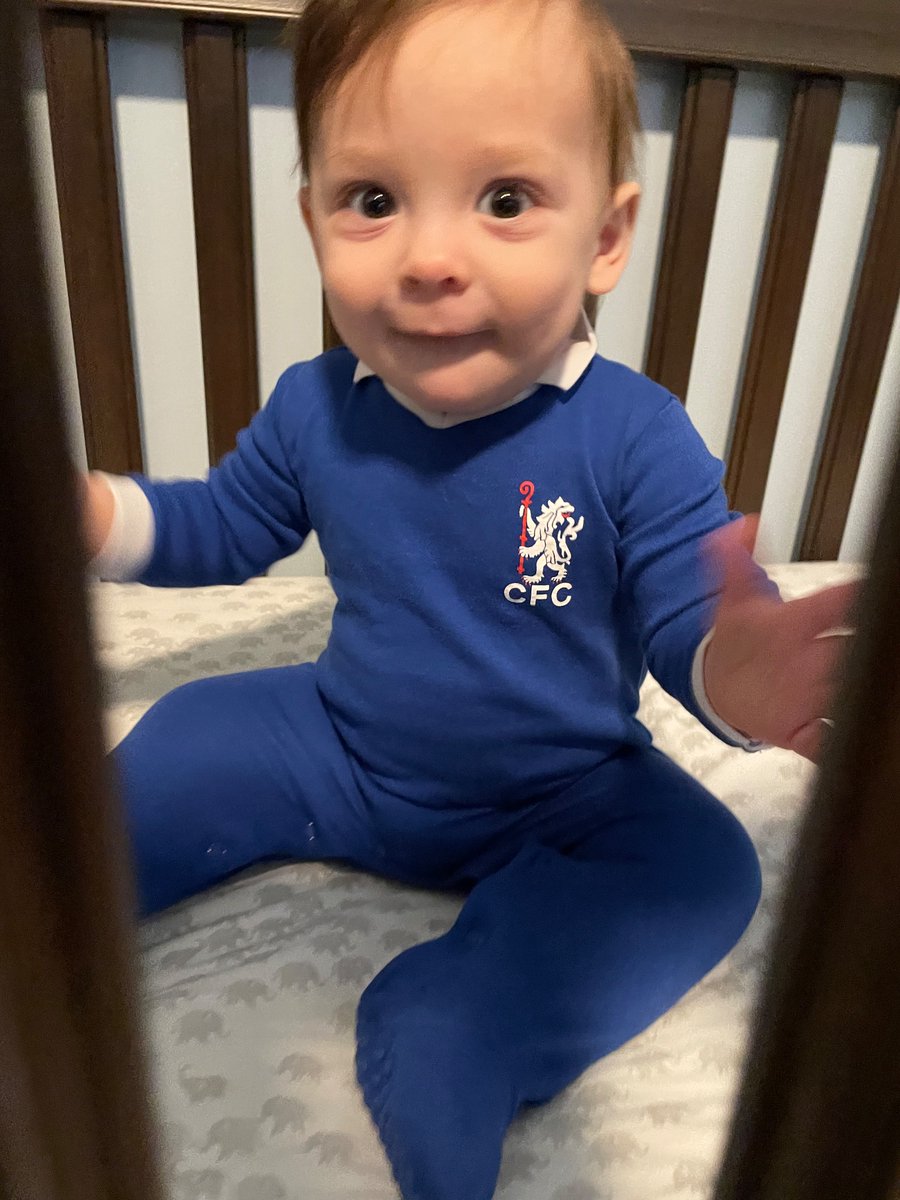 #thomterrific says UP THE CHELS! #MyPLMorning #TotChe