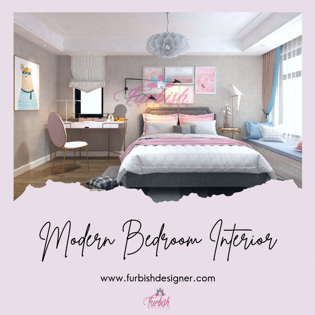 FurbishDesigner's tweet photo. Here's one of our latest designs. What do you think of this? For Free Consultation Visit https://t.co/KTPlDhBMcT 
Hire the #Best #interior #designer in #Delhi, #Noida &amp; #Ghaziabad 
#bedroominterior #homeinspo #homedecor https://t.co/S6J37JMRYt