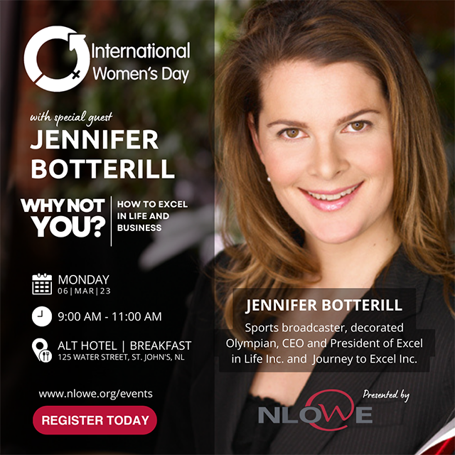 nlowe_org's tweet photo. #InternationalWomensDay2023
06 MAR | Alt Hotel | Breakfast Event

How to excel in life &amp; business w/@JenBotterill 
✨  Get inspired 
✨  Consider your legacy
✨  Set high standards 
🙌  Learn to reach them 

Register today 👇👇👇 space is limited! #IWD2023
https://t.co/91rhYFZmXZ https://t.co/vfcfEUi2nQ