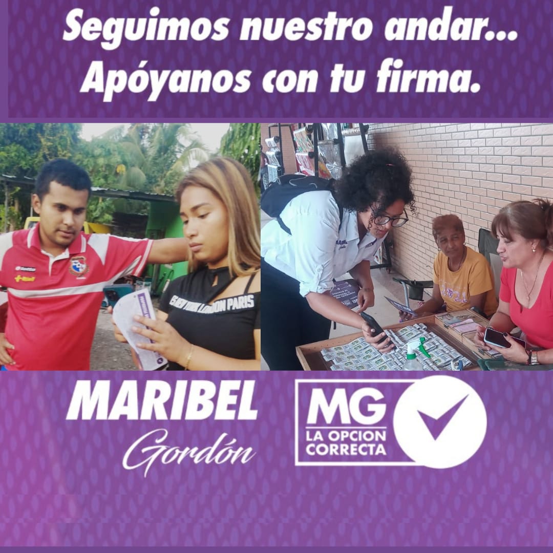 Seguimos luchando por alcanzar un Panamá con Justicia Social es la OPCIÓN CORRECTA para nuestro pueblo.@suntracs1 <a href="/MaribelGordonC_/">Maribel Gordón Calderón</a> <a href="/SaulAlFrente/">Saúl Méndez Rodríguez</a> <a href="/MoconaFB/">MoconaFB</a> <a href="/GrupoSuntracs/">SUNTRACS GRUPO 3</a>