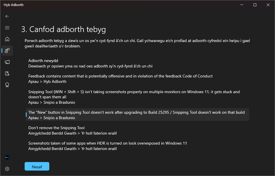 KoprowskiT's tweet image. Bore da dydd Sul!
Sunday Morning. Breakfast done. Two coffees done. 
And two reports done for the @windowsinsider - interesting in which language you will get the feedback :)
#WindowsInsider #ItsAFeatureNottheBug #ProblemsProblems