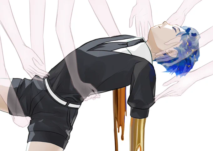過去に描いたラピフォス達#宝石の国 