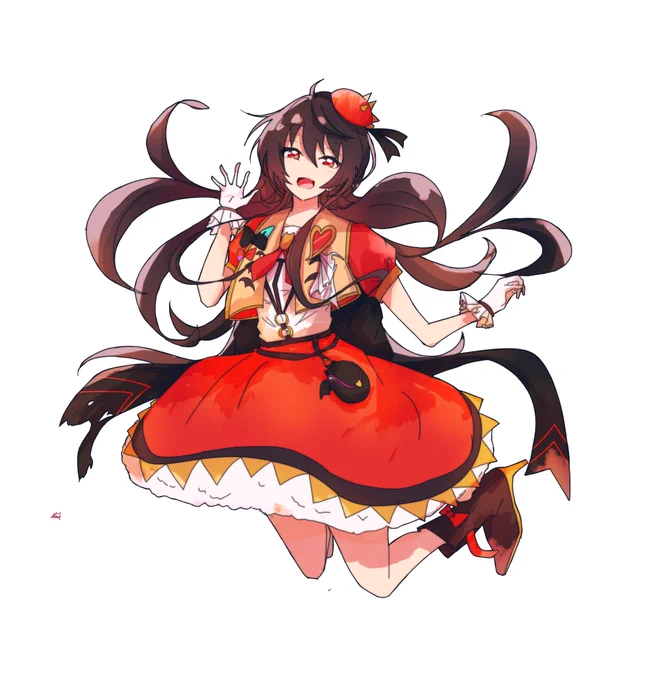 うにキュア凛月ちゃん清書しちゃった…… 