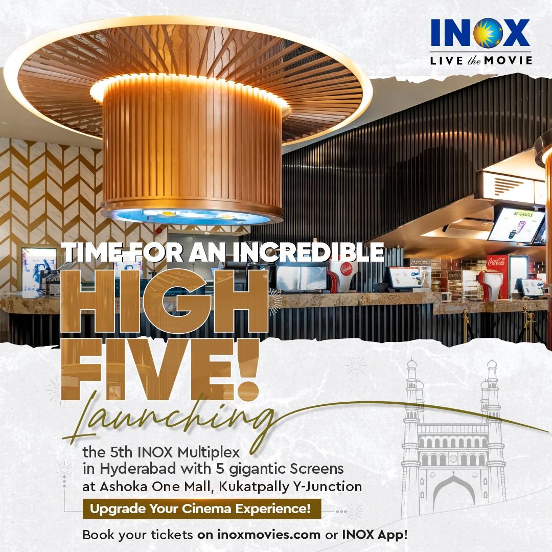 on Twitter "Hyderabad Inox launches its 5th