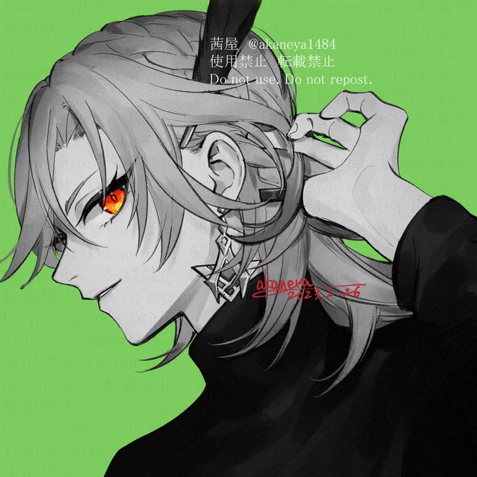 #原神カーヴェが来るね!スメール男子(修正再掲) 