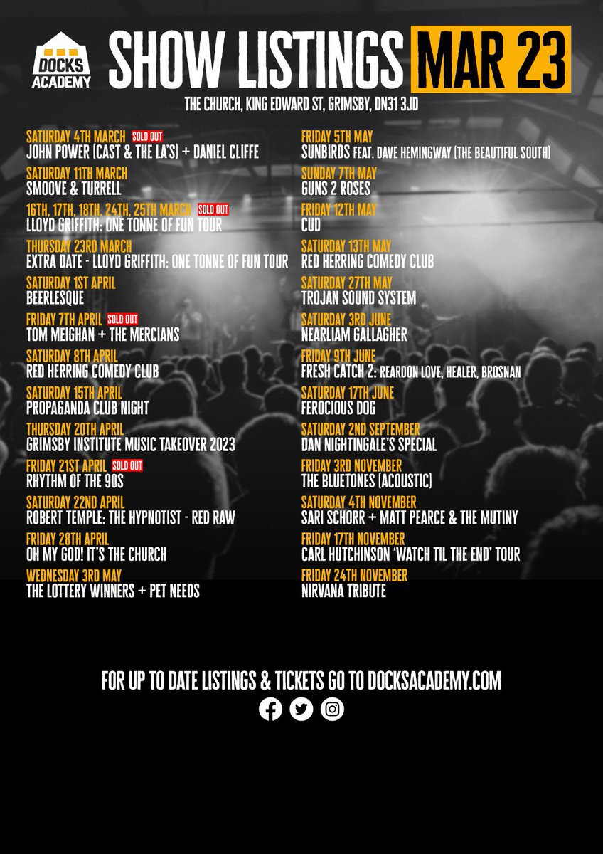 DocksAcademy's tweet photo. Updated 2023 listings. All tickets from:
https://t.co/91QqY1mVZC https://t.co/e4Fh2tZHwK