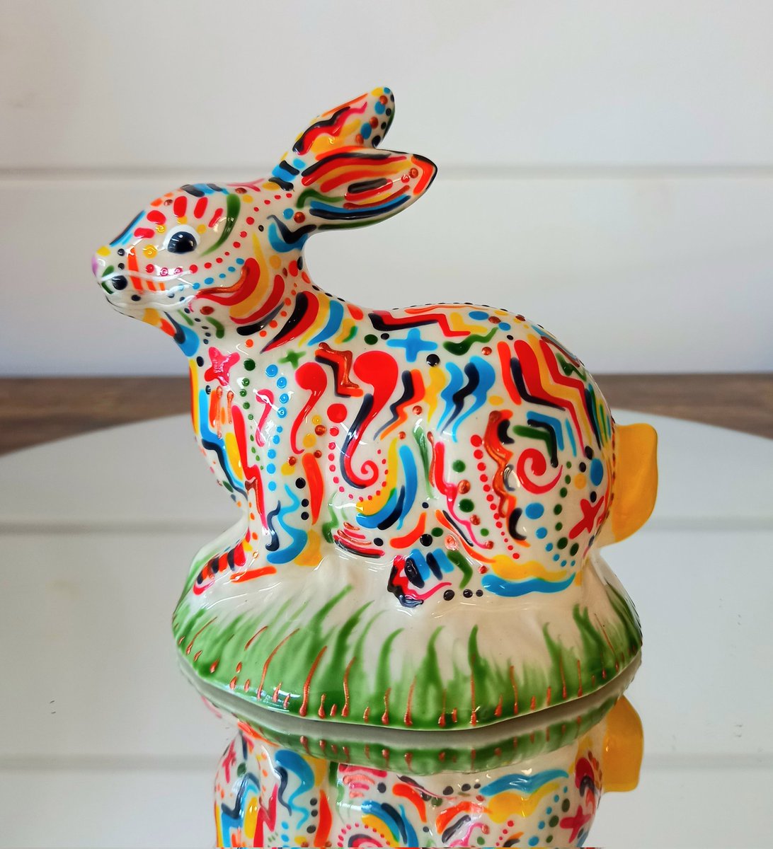 Hazceramics's tweet image. If you love rabbits, why not add one of these to your collection.  Available in my etsy shop priced at £14.99 with free UK shipping. 

Etsy link etsy.com/uk/listing/140…

#UKGiftHour #UKGiftAM #Easter2022