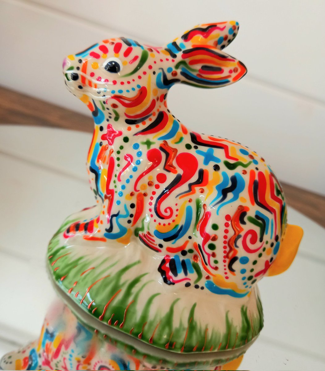 Hazceramics's tweet image. If you love rabbits, why not add one of these to your collection.  Available in my etsy shop priced at £14.99 with free UK shipping. 

Etsy link etsy.com/uk/listing/140…

#UKGiftHour #UKGiftAM #Easter2022