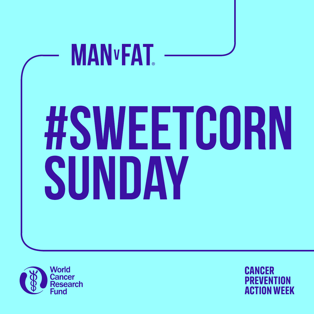 This week is Cancer Prevention Awareness week #CPAW23.

@WCRF_UK is launching the Great British Sarnie Swap #SarnieSwap to encourage people to reduce how much processed meat they eat and we’re encouraging our members to do the same!
Today's theme is #sweetcornsunday

#manvfat