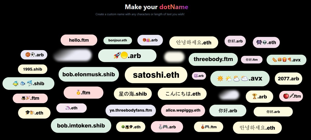 hackapreneur's tweet photo. ENS on .Shib .arb . eth? 

@dotnames_erc just appeared to the scene with your own nameservice. As a big ENS domain collector feeling bullish about this to collect some new names across even newer chains like SHIB & Arbitrum. 

$ENS is at 420 million dollar market cap & ATH was around 2b. 

$DNS has Cheaper Minting Fees, No Periodic Renewal Fees, Availability of Emojis,  Multichain Development etc.

https://t.co/bqeVLkjAIq 

https://t.co/Hh62ItUosq