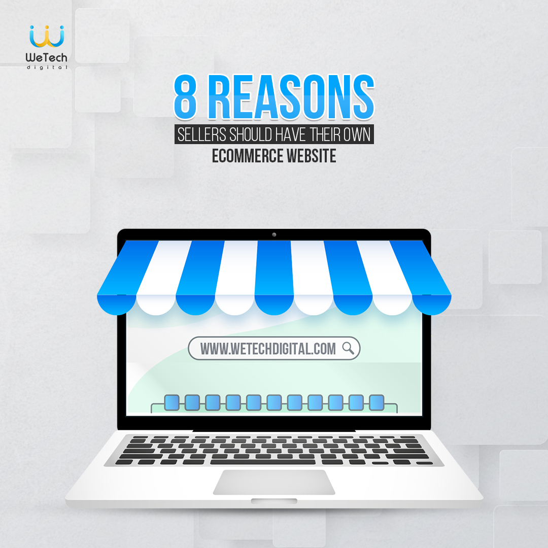 Discover the top 8 reasons why sellers should have their own eCommerce website. 

𝗙𝗼𝗿 𝗜𝗻𝗳𝗼𝗿𝗺𝗮𝘁𝗶𝗼𝗻: cutt.ly/a8p4quU

#eCommerceBoom #ShopOnline