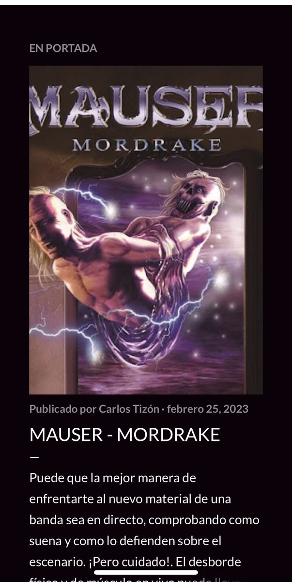 MotelBourbon's tweet photo. Tralla condensada y con fundamento en el nuevo disco de los sevillanos #Mauser #ThrashMetal #Mordrake
https://t.co/AN0Xed7U6j https://t.co/Q5cs70kKkv