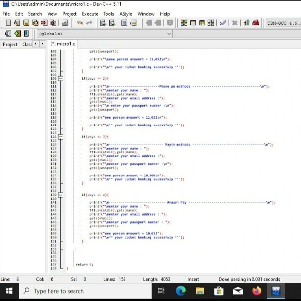 DarshitLolvani's tweet photo. My first project in airline booking system ✌🏻💫✨️
#Software 
#SoftwareDeveloper 
#SoftwareEngineer 
@total_gaming093 
@sundarpichai 
@DevJourneyFM https://t.co/CtrlIZmJJf