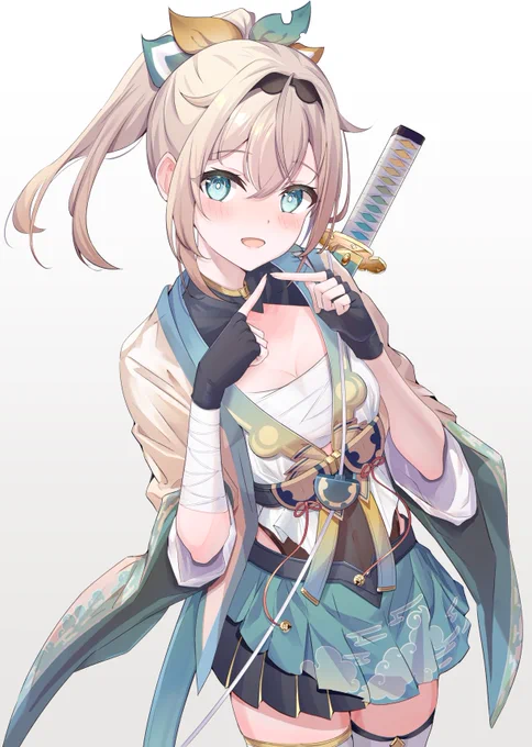 笑顔のいろは殿も良いよね...#いろはにも絵を 