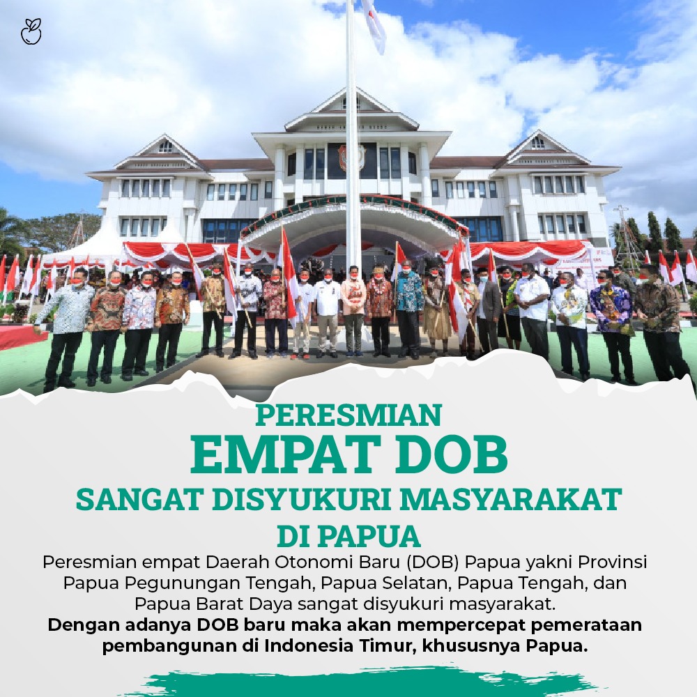 zyepuz's tweet photo. Pemekaran propinsi di Papua sangat diharapkan dapat memperluas pelayanan pemerintah dan mampu mengentaskan wilayah di Papua yang masih terisolir. 
#Papua
#Papuamaju
#PapuamajutanpaOPM
#PapuaDamai
#PapuaSejahtera
#KKBteroris
#OPMteroris https://t.co/VfOf8BnKJs