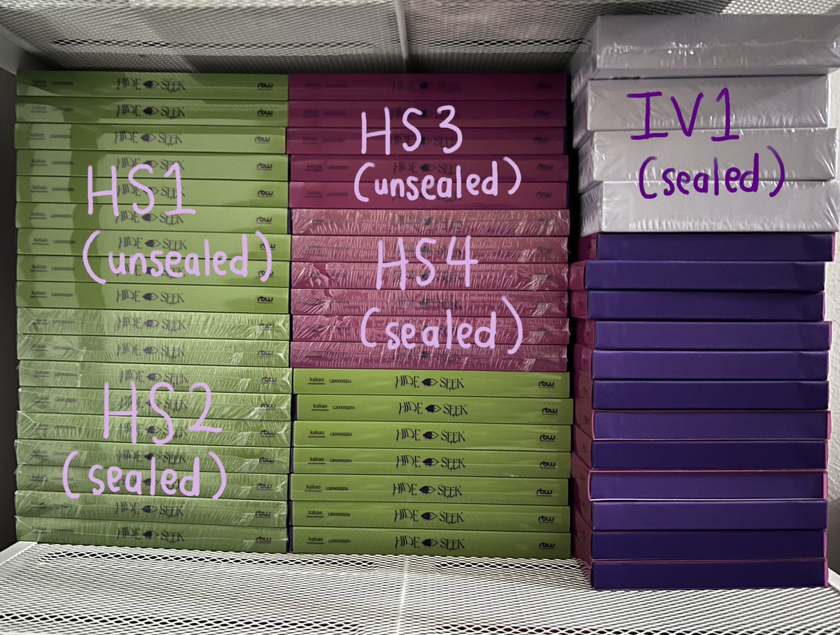 PRPLIDLE's tweet photo. purple kiss into violet / hide &amp; seek / memem albums (sealed &amp; unsealed)

price: rm 15 ea

🏷 
wtb wts purple kiss purplekiss pk purki 양도 퍼플키스 퍼키 jieun goeun dosie ireh yuki chaein swan 지은 고은 도시 이레 유키 채인 수인 #pasarpurplekiss @pasarPURPLEKISS https://t.co/cFgg3Darhh