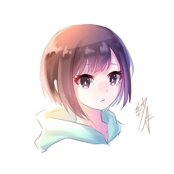 2、3年ぶりにCLIP STUDIO PAINTとペンタブを使って絵を描いたわ...もう使い方完全に忘れてる... 