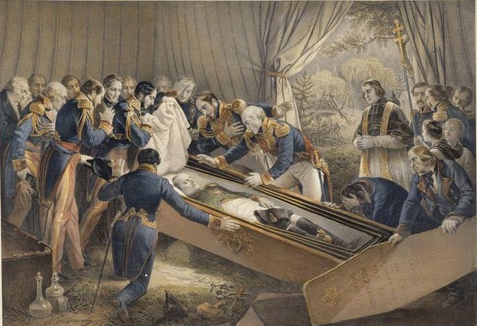 The Emperor comes home. When Napoleon died in 1821, his request to be ...