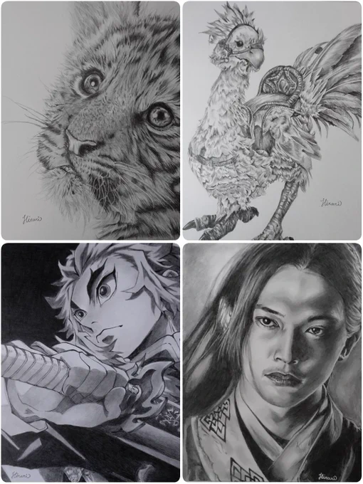#アナログ絵で魅せてみよ
鉛筆でいろいろ描いてます😊
その時の気分で楽しく描いているのでよかったら見て下さい✨ 