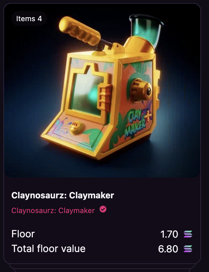 b4kenny's tweet photo. Solana is up again = let's go sweep some @Claynosaurz assets👀
This project really looks like it gonna take the no1 spot🔥

Don't fade claynos https://t.co/wEg8rAwPHr