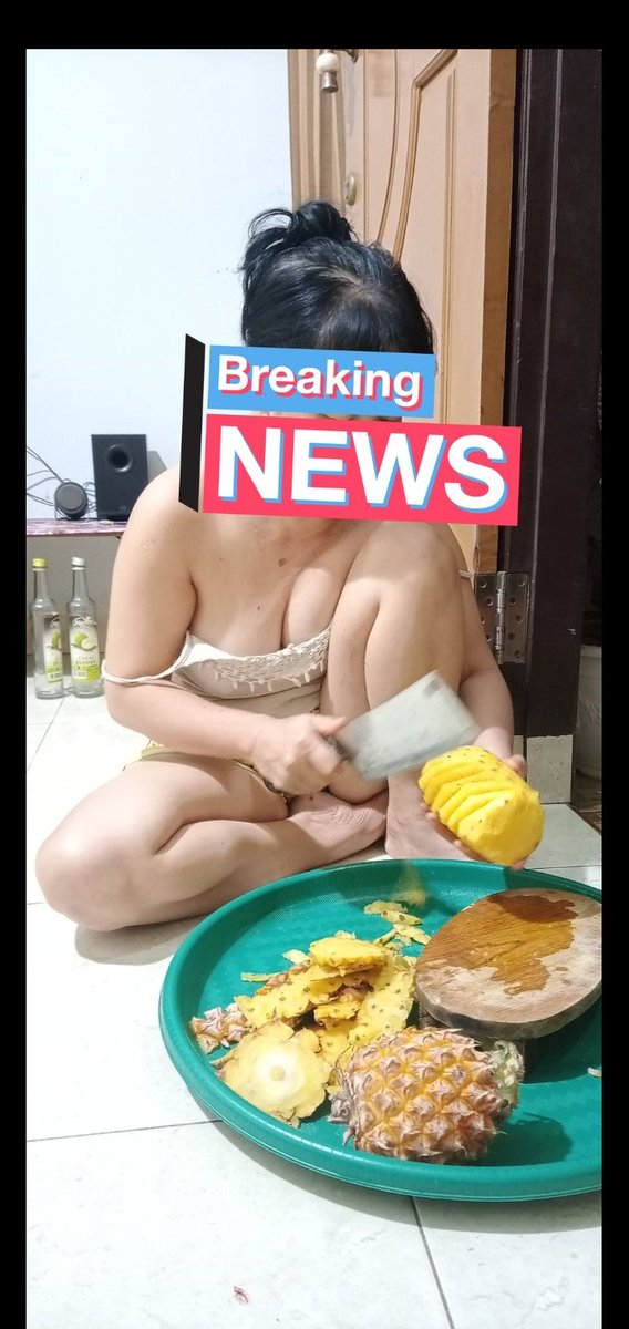 MamiSendy_'s tweet photo. Buka nenas langsung temenin mami makan ya.. https://t.co/DFEr3s3iW3