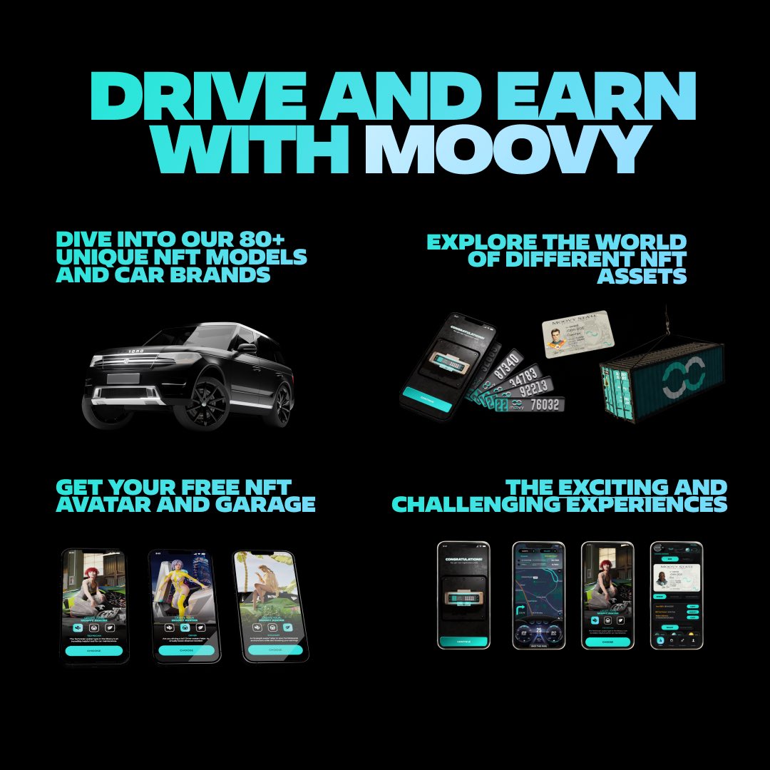 🚨 15 hours until the start of the Moovy Metaverse! 🚨 

While you're counting down the hours, why not learn more about what's in store for you? 

👉🏼 moovy.io
#Moovy #NFTcars #DrivingExperience #Metaverse