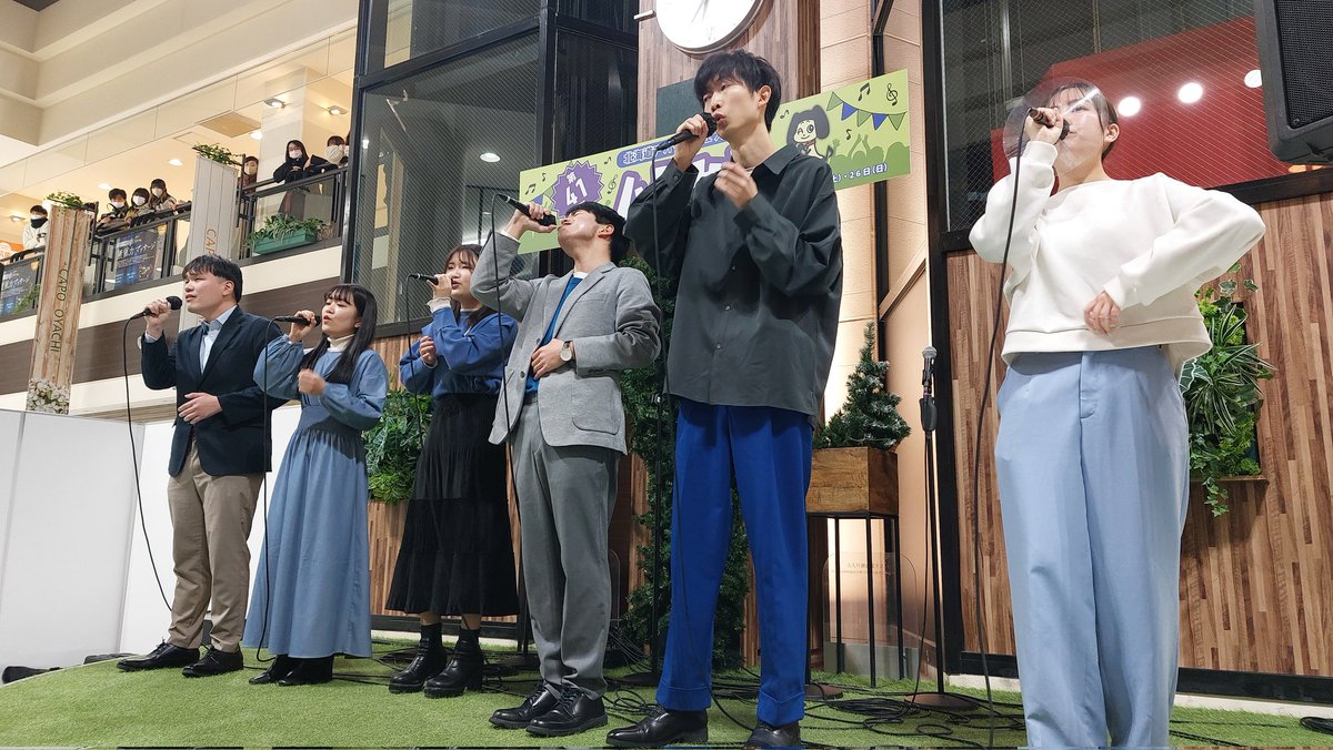 hamosatsu's tweet photo. 【第41回ハモサツ】
【ファイナルステージ】
３組目
べんてんだいばー

#ハモサツ https://t.co/Wnxpaxv2Ub