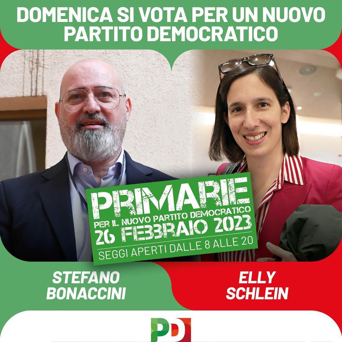 dArienzoSindaco's tweet photo. #primariepd2023 Partecipazione è democrazia. In bocca a lupo a @ellyesse e @sbonaccini, che vinca il @pdnetwork, che vinca la buona #politica #PdCapitanata #partitodemocratico #primarie https://t.co/rQZzWn6N0q