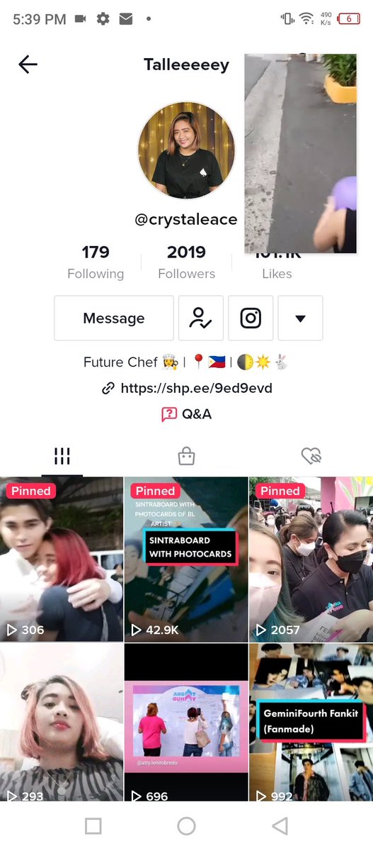 ChescaCari3's tweet photo. @crystaleace Atee naka follow ako 😭😭😭😭 https://t.co/hCY7JHJTyU