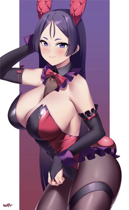 頼光ママバニー💜🐰💜
#FGO 