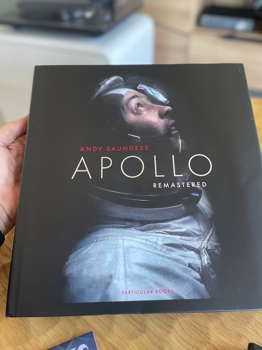 williestegmann's tweet photo. @AndySaunders_1
 Absolutely in awe - stunning book. Thank you for bringing the Apollo miracle (yes it was), to life! https://t.co/XtQvO4RQqy