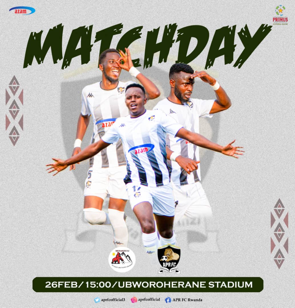 mjohnclaude's tweet photo. APR FC MUSANZE FAN CLUB
Turahari tubarinyuma mpaka last @aprfcofficial @AprfcApr https://t.co/Wkb1qppmxb