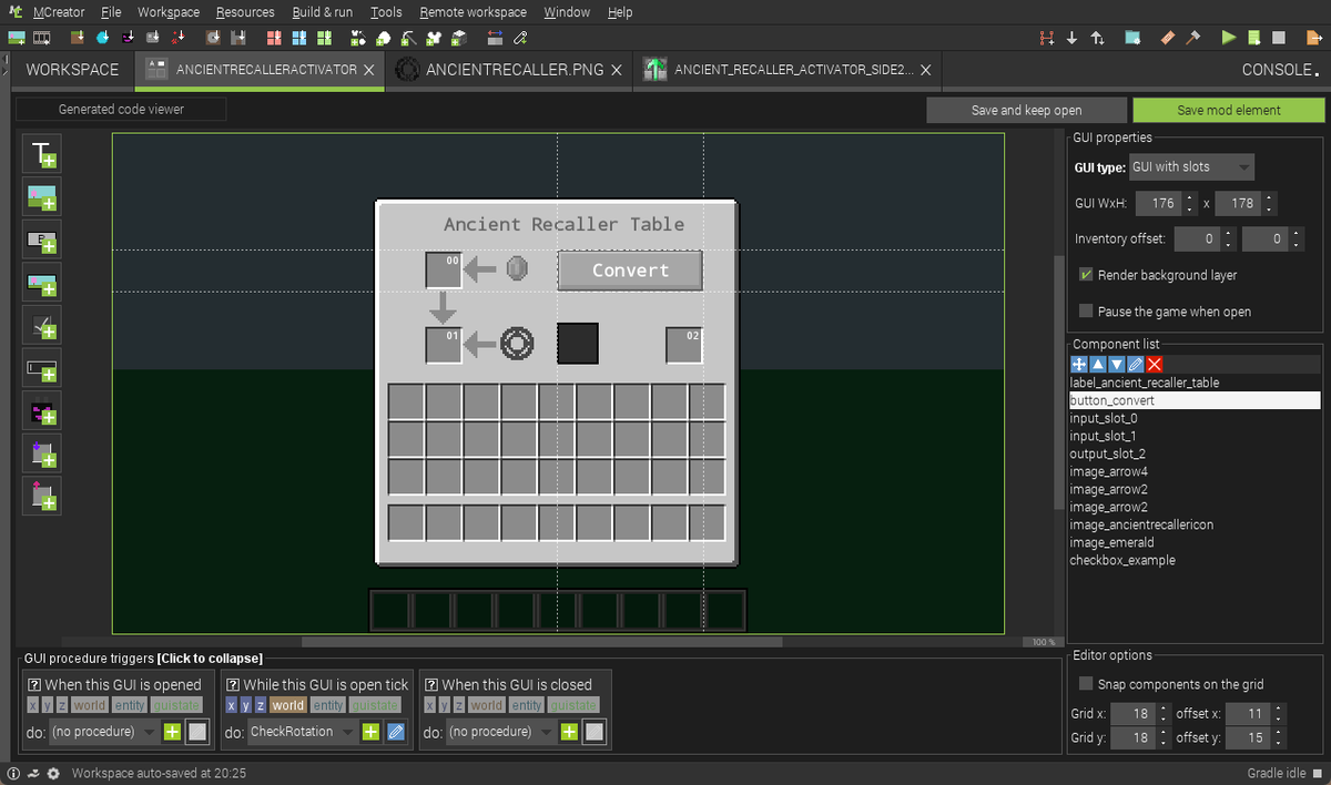 PyloDEV's tweet image. We have just updated mcreator.net/about with the new #MCreator 2023.1 screenshots, which means the release is getting closer and closer👀

#Minecraft #modmaker