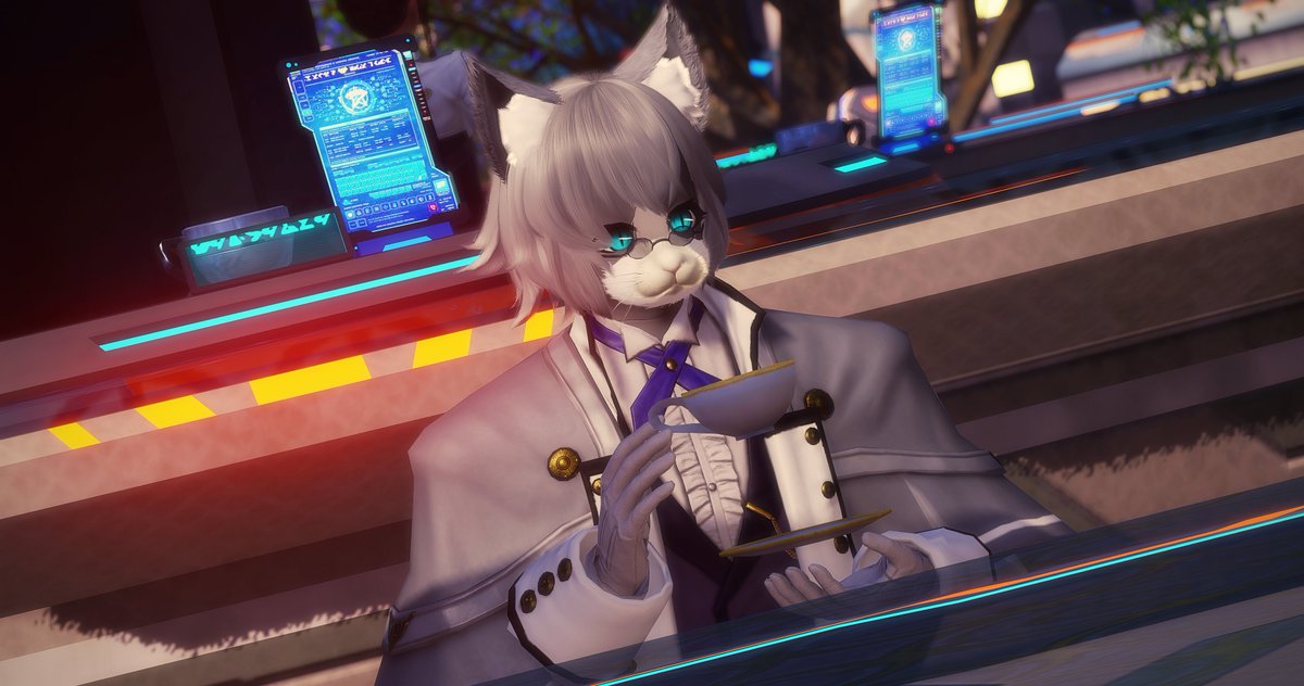 tasoneko222's tweet photo. #PSO2獣人SS部
#PSO2NGS_SS 
～獣人コーデ集～
マイファッションからいつでも早着替えできるのが自慢です！ https://t.co/HSP4oCSzia