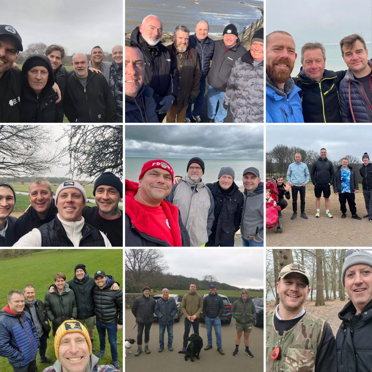 Look at our amazing walks this week. It blows our minds that a small thought about helping others has got this big! Wonderful to see so many walkers!  Heres to many more. #walkingforhealth #mensmentalhealth