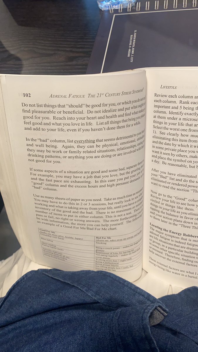 Putlively's tweet photo. Reading. #adrenalfatigue https://t.co/He7fKVEzs2