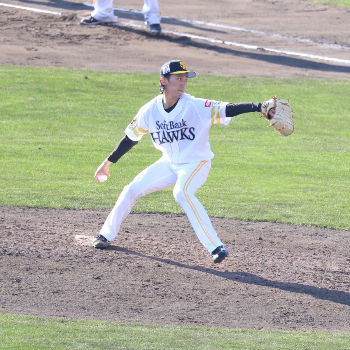vulcan8666's tweet photo. 大津くん⚾
人気高いですね🥰

トリミングver.

#sbhawks
#大津亮介 
#CanonR6II
#RF100-500mm F4.5-7.1 L IS USM
#500mm
#F7.2
#ISO2000
#1/1250s
#色調整なし
#1階A席15段200付近より https://t.co/QCm278A6QP