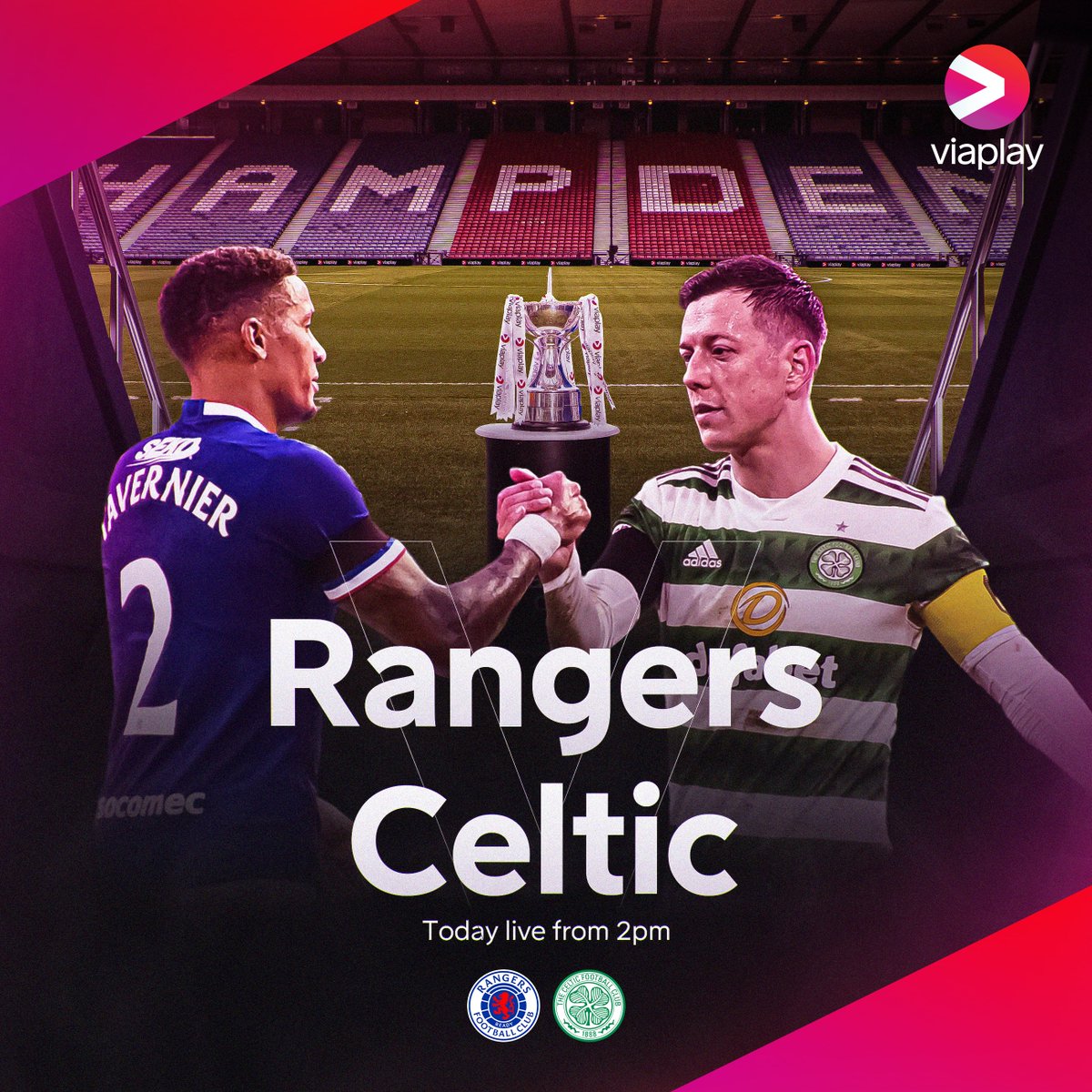 PremSportsTV's tweet image. 𝐈𝐓'𝐒 𝐆𝐀𝐌𝐄𝐃𝐀𝐘! 🙌

It all comes down to this for the Viaplay Cup 🏆

Will the day belong to Rangers or Celtic? 🔵🆚🍀

Watch it live from 2pm on Viaplay Sports 1 📺