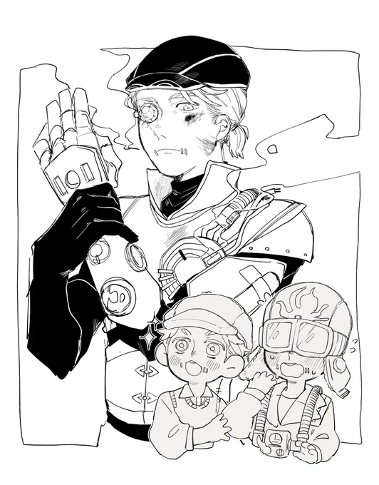 かわいい傭傭カプが3人兄弟になってしまう 