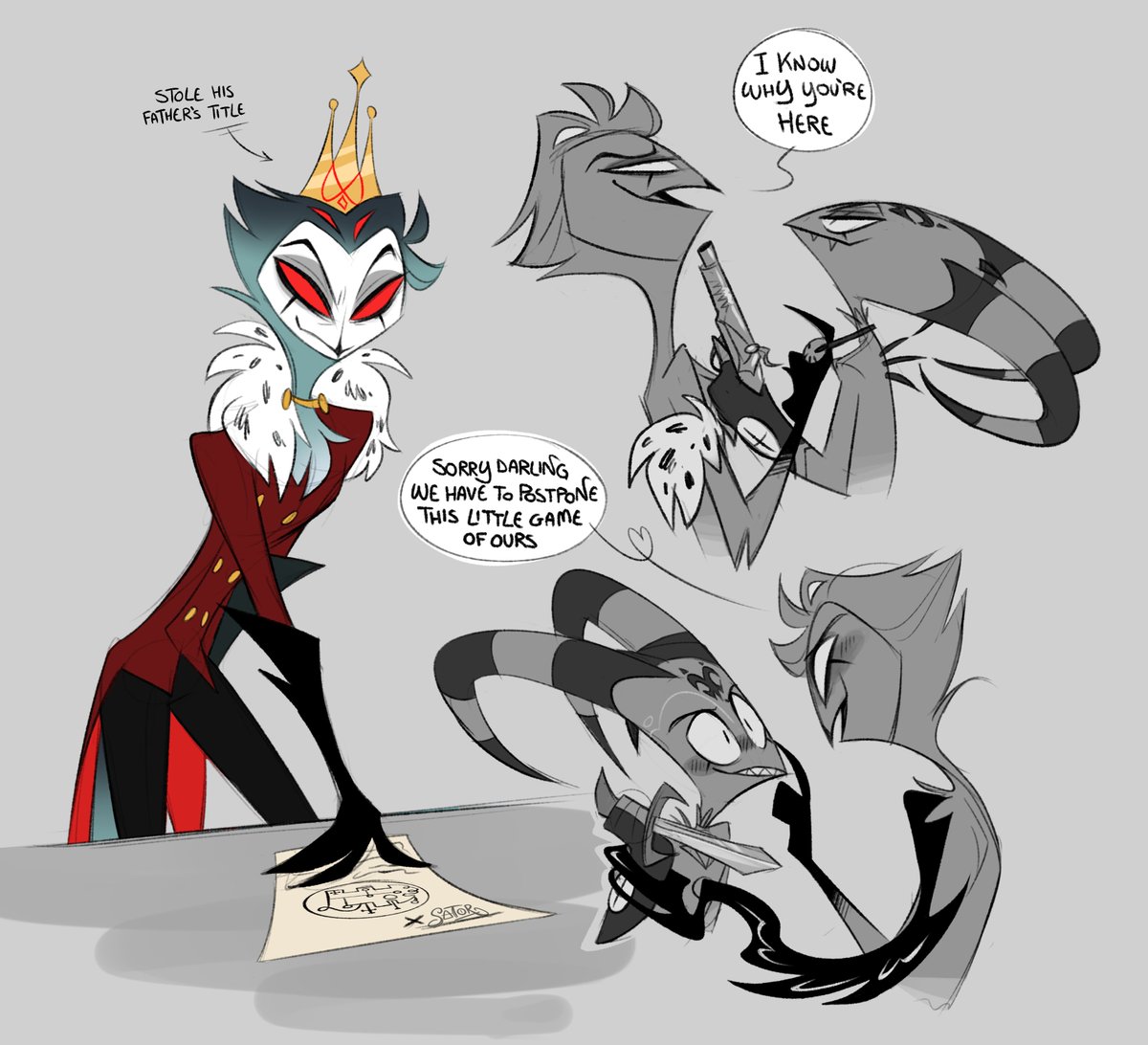 Wicked Stolas AU 👿

#HelluvaBoss #stolitz